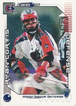 2001 Major League Lacrosse #NNO Ryan Curtis Front